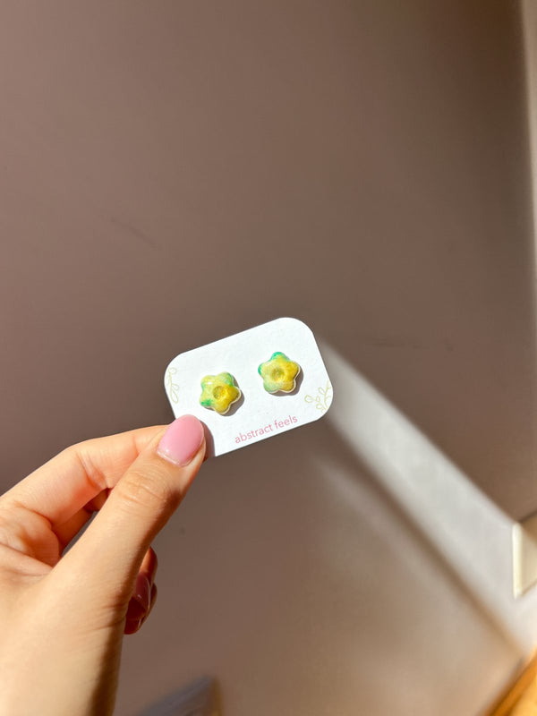 Cercei floricele tip țintă – Model 10