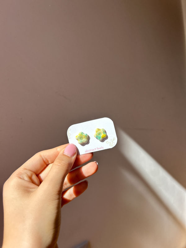 Cercei floricele tip țintă – Model 11
