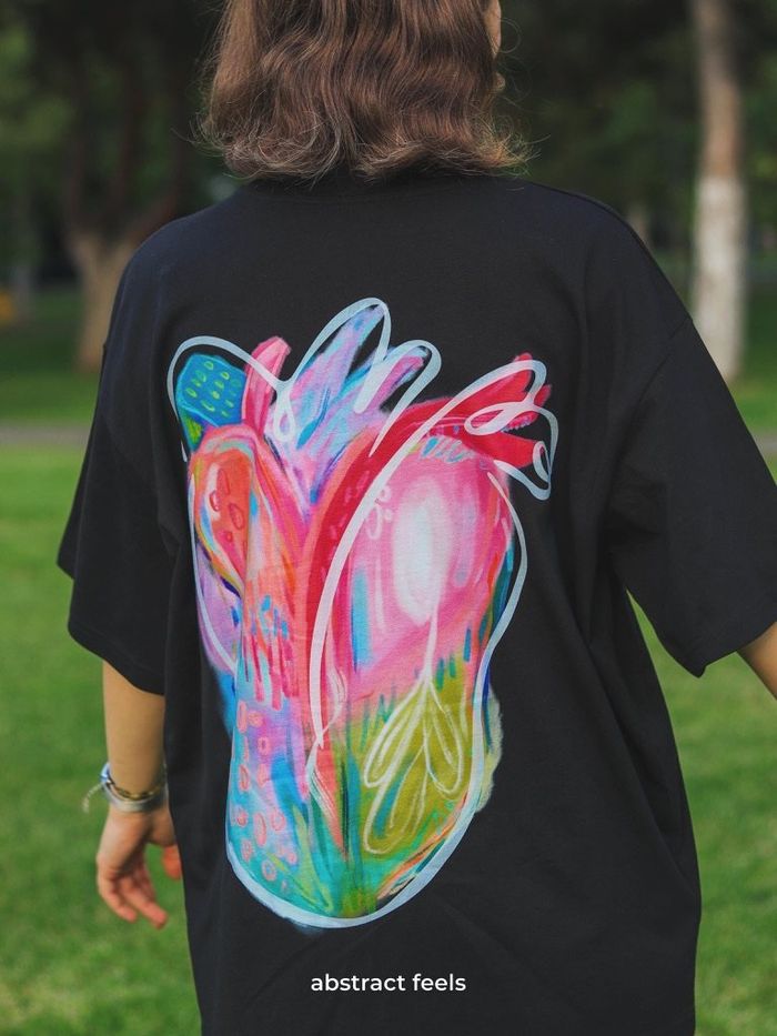 Tricou printat din inimă