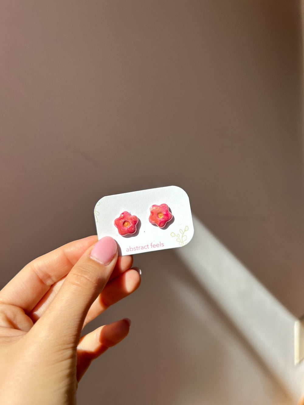Cercei floricele tip țintă – Model 2