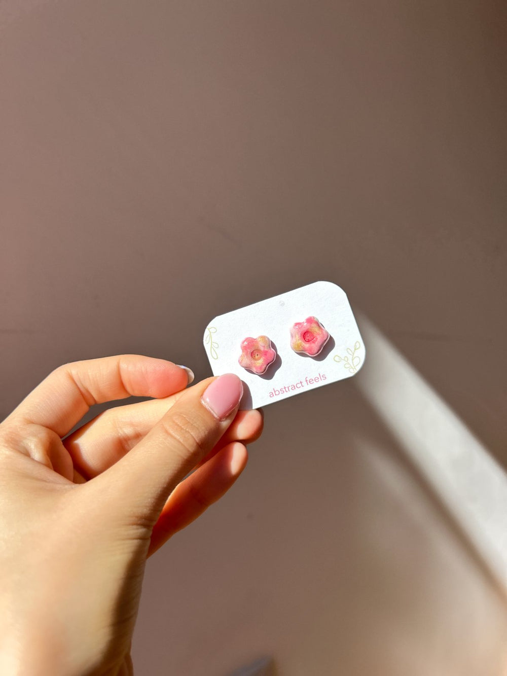 Cercei floricele tip țintă – Model 6