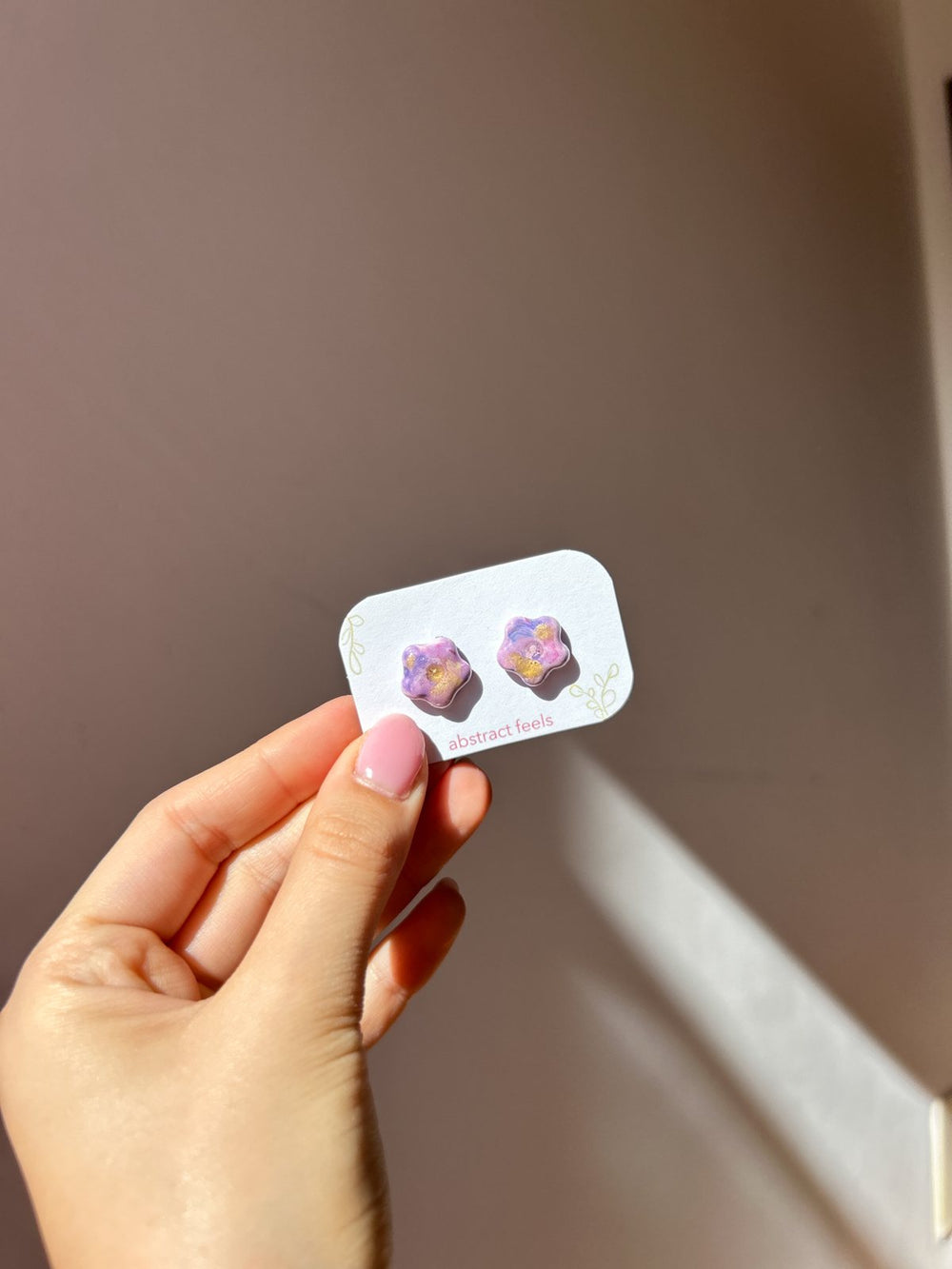 Cercei floricele tip țintă – Model 7