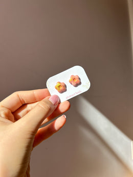Cercei floricele tip țintă – Model 8